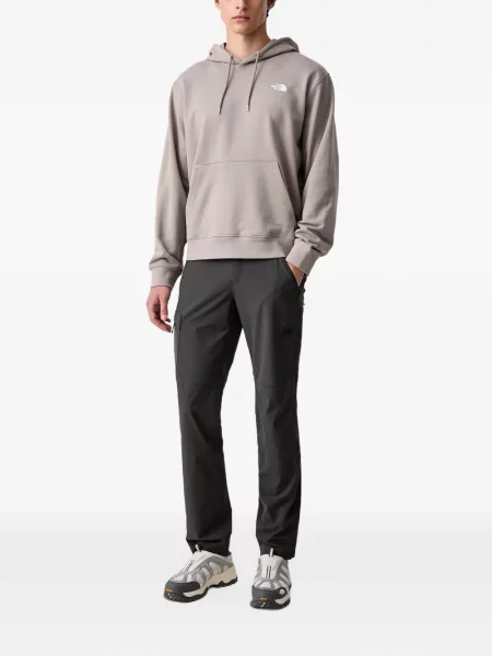 Είδος υφάσματος hoodie The North Face καφέ