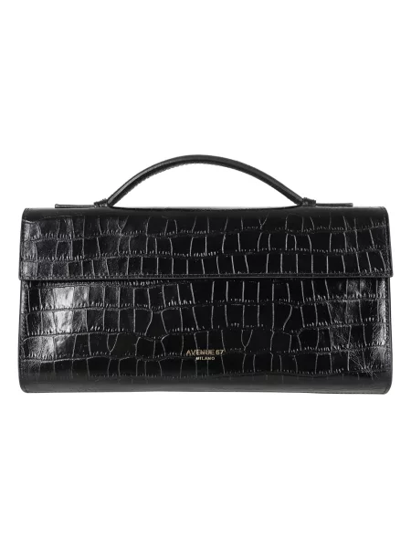 Shopperka Avenue 67 skórzana czarna