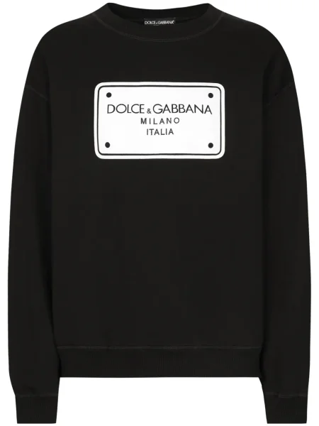 Hanorac Dolce & Gabbana cu imagine negru