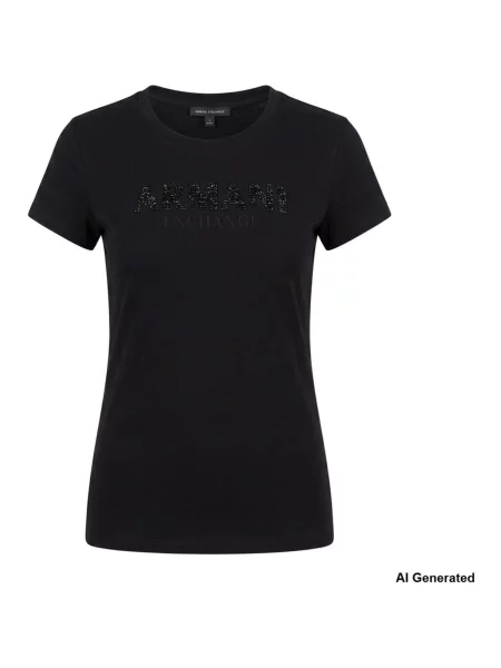Tricou Armani Exchange negru