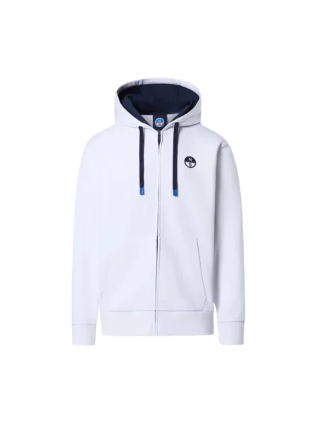 Bluza z kapturem North Sails z kapturem biała
