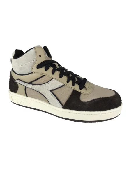 Sneakersy Diadora skórzane beżowe