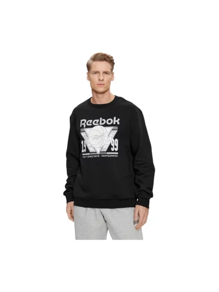 Reebok Classic bluza Basketball z nadrukiem czarny