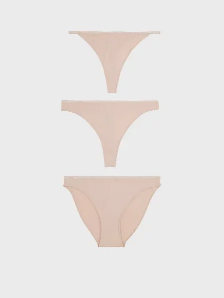 Набір трусів Tommy Hilfiger нейлон/еластан бежевий
