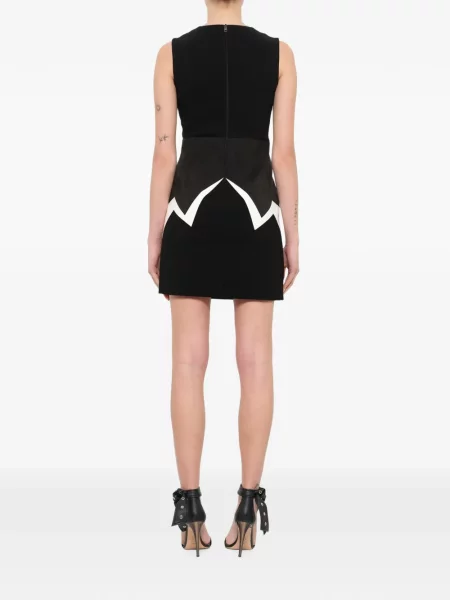 Rochie mini Neil Barrett fără mâneci negru