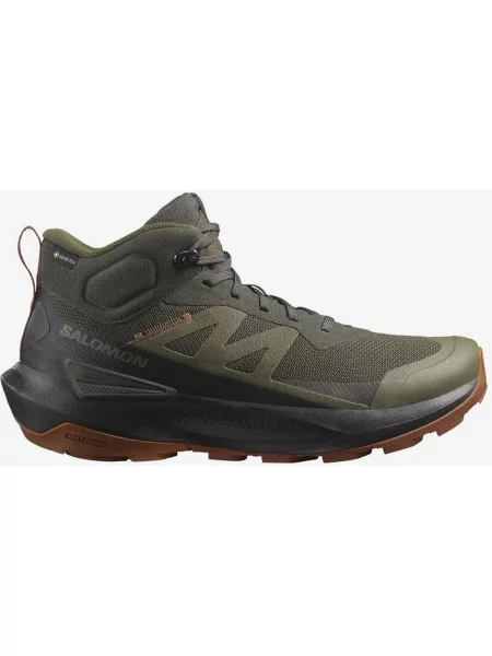 Buty trekkingowe Salomon Elixir Activ Mid GORE-TEX ciemne 40 zielone