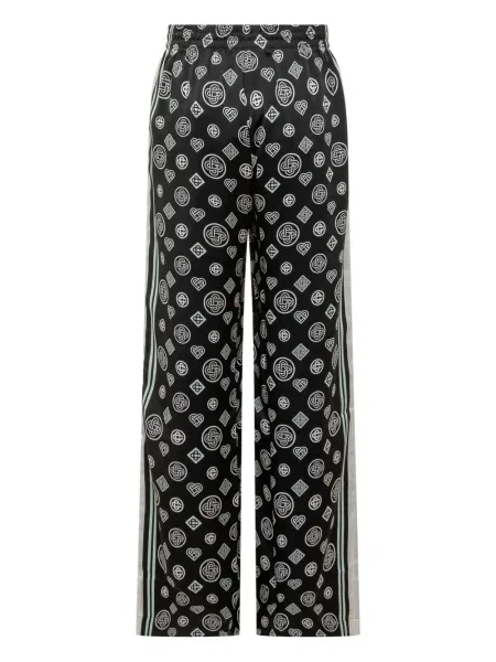 Pantaloni Casablanca cu dungi negru