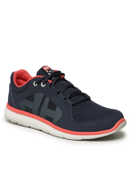 Dámske topánky Helly Hansen Ahiga V4 Hydropower navy/off white/cayenne biela