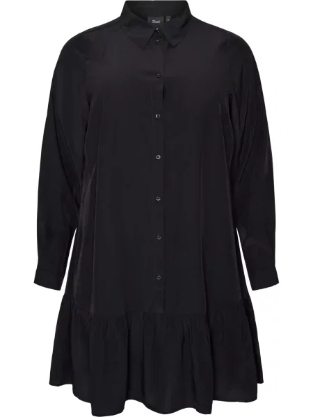 Zizzi Rochie tip bluză JANNIE' negru