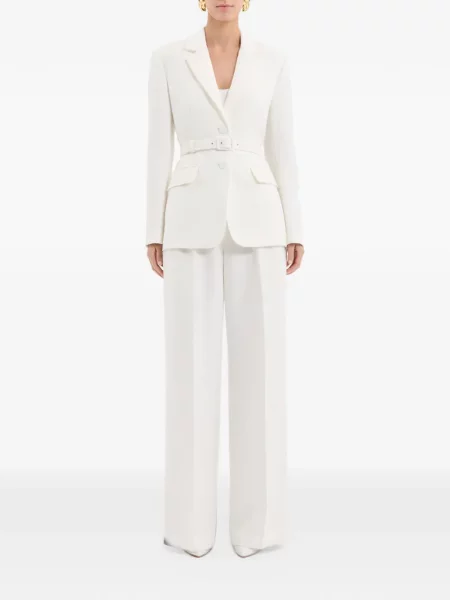 Pantaloni Rebecca Vallance alb
