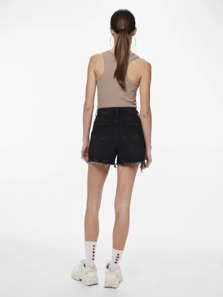PIECES Jeans SUMMER denim negru