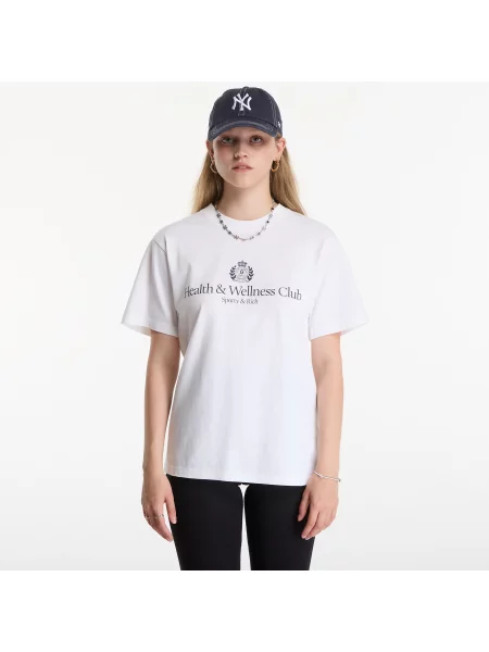Sporty & Rich H&W Crest T-shirt biała