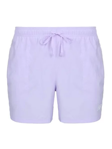 Spodnie do biegania New Balance fioletowe