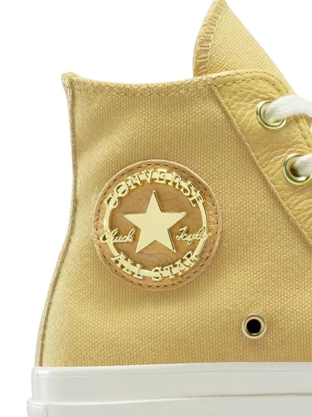 Sneakerși Converse Chuck 70 alergare cu cataramă cu bretele alb