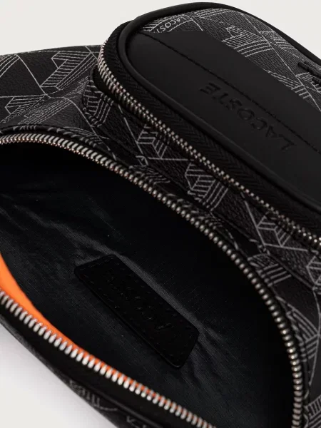 Lacoste Övtáska The Blend Monogram fekete