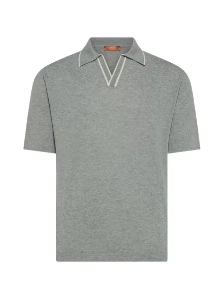 Tricou Cruna cu decolteu în V gri