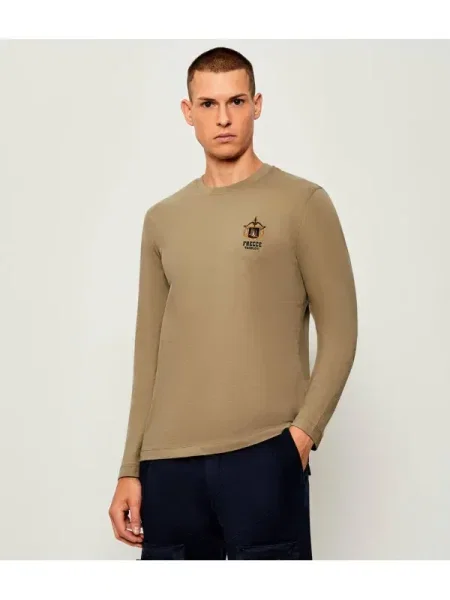 Tricou mânecă lungă Aeronautica Militare kaki