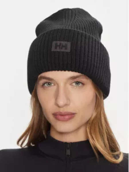 Čepice Helly Hansen Hh Rib Beanie černá