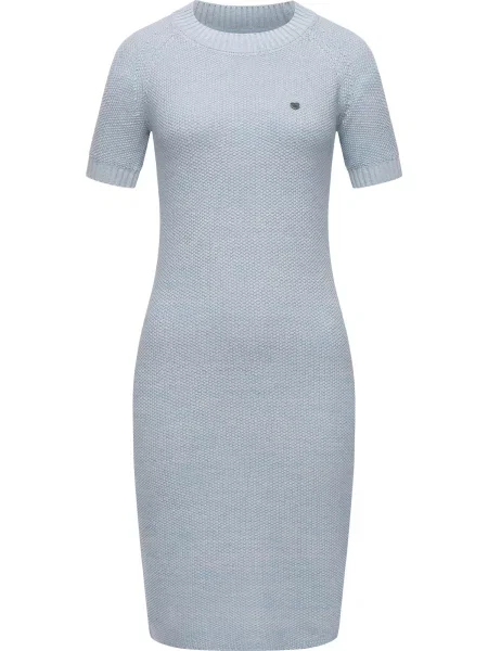 Ragwear Rochie tricotat Kolya deschis albastru