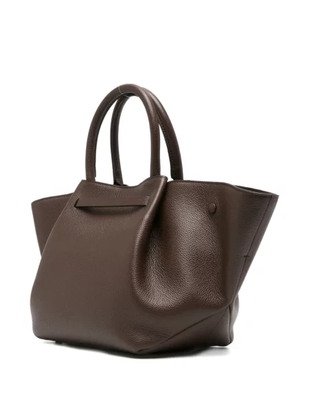 Geantă shopper Demellier maro
