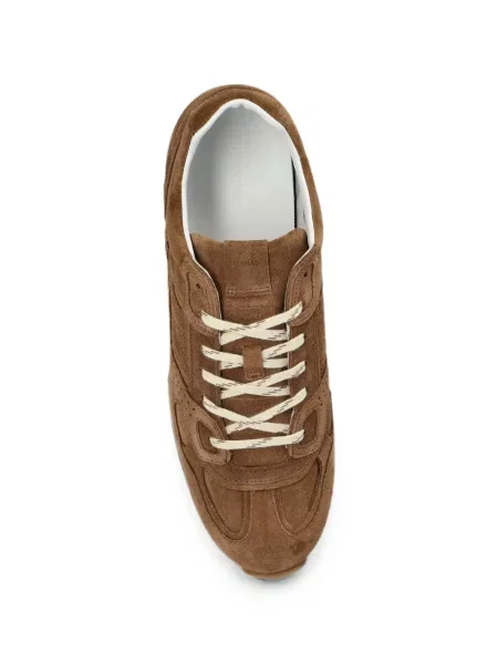 Sneakerși Alohas din piele de căprioară maro