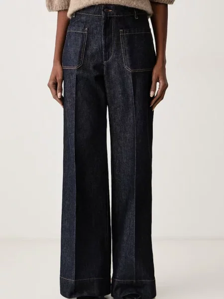 Victoria Beckham wide leg džíny Alina