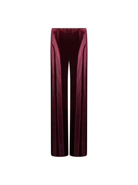 Spodnie Alberta Ferretti czerwone