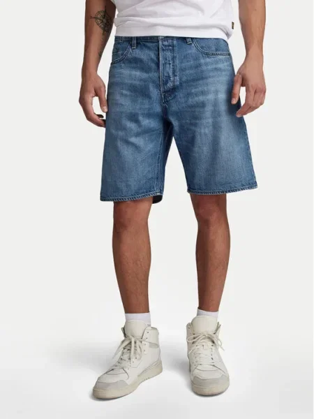 G-Star Raw Pantaloni scurți de blugi Dakota albastru