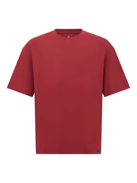 Boggi Milano Tričko B-Tech červeň burgundská