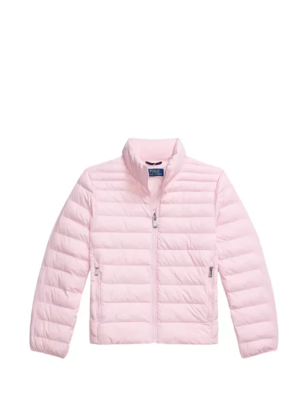 Kurtka dziecięca Polo Ralph Lauren różowa