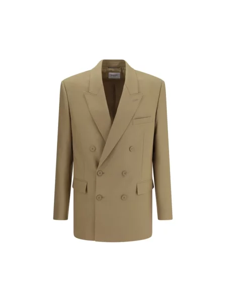 Garnitur Saint Laurent wełniany beżowy