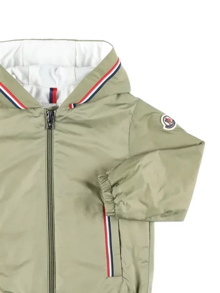 Dětska bunda Moncler Enfant zelená