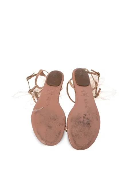 Sandale Aquazzura cu pene