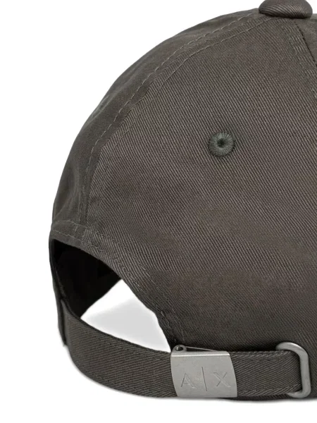 Șapcă Armani Exchange cu autograf verde