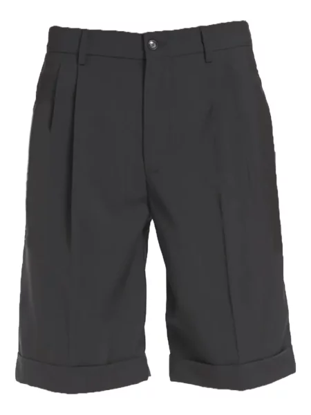 Pantaloni scurți Barena plisate albastru