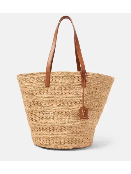 Geantă Saint Laurent bej