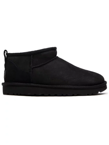 Ugg Μπότες Χιονιού W Classic Ultra Mini μαύρο