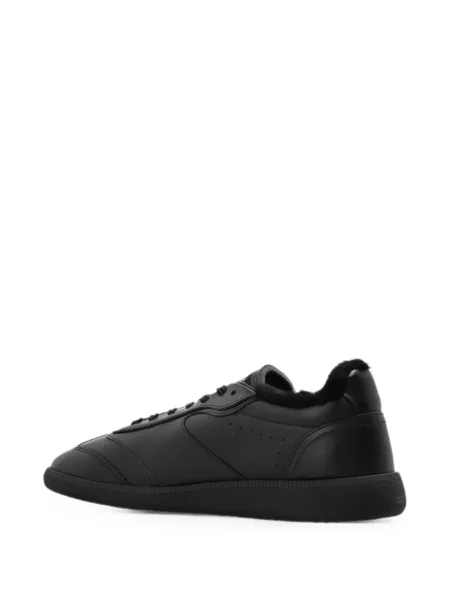 Sneakerși Dsquared2 cu blană negru