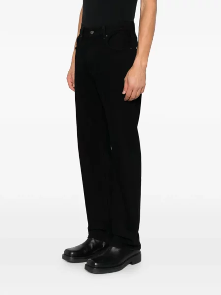 Blugi drepți 7 For All Mankind negru