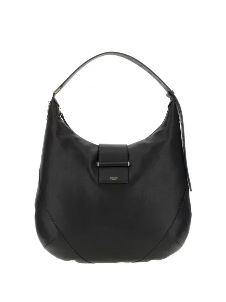 Geantă Jimmy Choo cu imagine negru