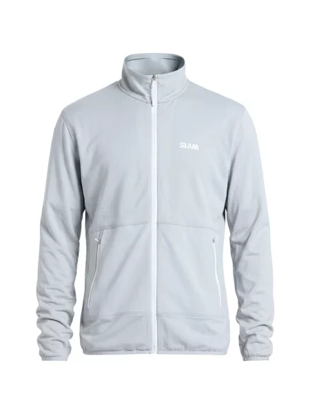 Hanorac din fleece Slam din fleece gri