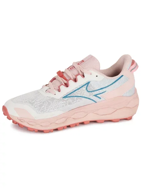 Dámske bežecké topánky Mizuno Wave Mujin 11 snow white/larkspur/faded rode ružová
