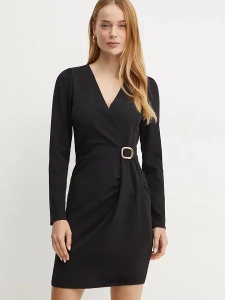 Haljina Morgan RJIMY mini širi se prema dolje RJIMY crna