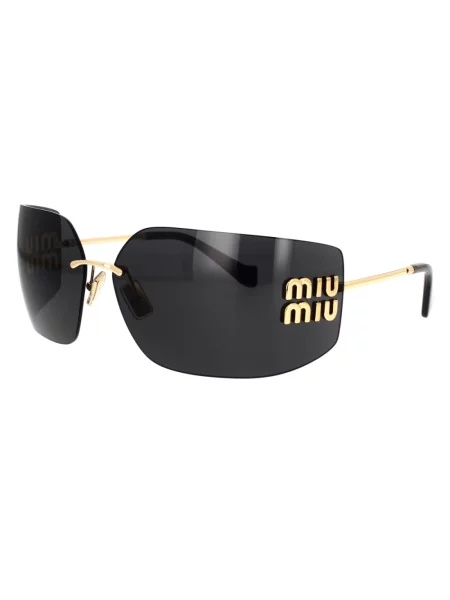 Okulary przeciwsłoneczne Miu Miu Eyewear żółte
