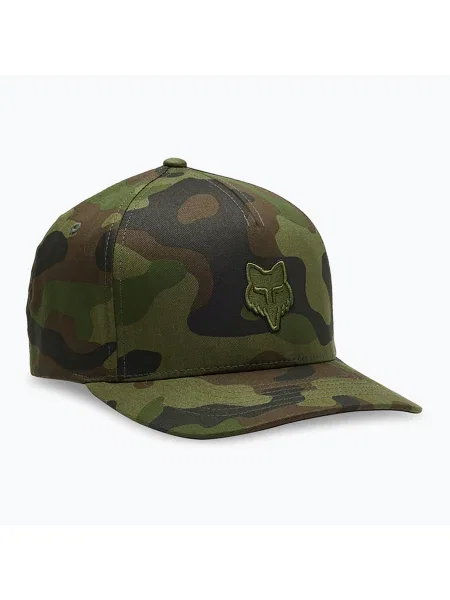 Fox Racing Fox Head Flexfit камуфлажна бейзболна шапка зелена