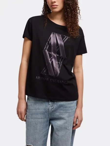 Футболка Armani Exchange чорний