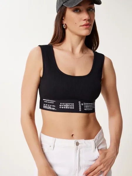 Happiness İstanbul Sutien negru alb