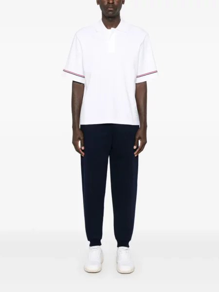 Polo Thom Browne cu dungi alb