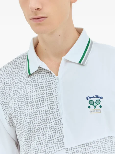 Polo Dime alb