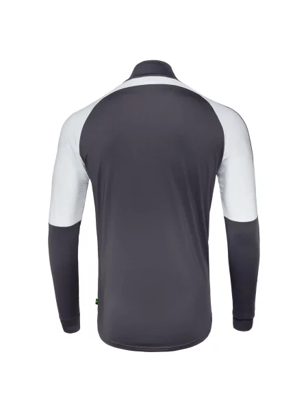 Bluza do narciarstwa biegowego z półgolfem Silvini Marone szara
